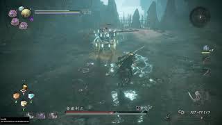 仁王2 ガン待ち 悟り 難行9 斉藤利三  刀のみ nioh2 saito toshimitsu katana only