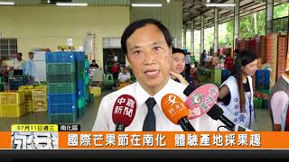 1070711新永安新聞-國際芒果節在南化 體驗產地採果趣