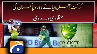 Cricket Australia Approved the Tour of Pakistan