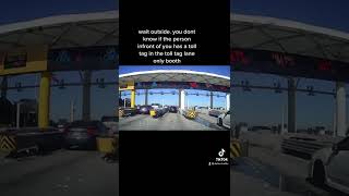 DFW airport tollbooths... #dallas #airport #texas #dashcam #howto