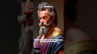 "The Nature of Reality: Insights from Democritus" #motivational #shorts #wisdom #viral #trending #yt