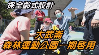 新聞 基隆|大武崙 公園|兒童 遊戲場|滑板 極限運動| 溜滑梯 盪鞦韆|中嘉新聞 2021|地方期盼多年 大武崙森林運動公園一期啟用 林右昌樂當推手