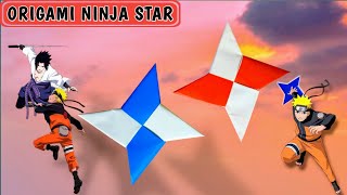 Origami Ninja Star | origami ninja star shuriken | easy origami | Cara membuat origami ninja star