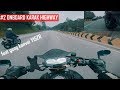 #2 Onboard Karak Highway  Yamaha MT07 / FZ07 pure akrapovic Ti Sound feat Y15zr konvoi