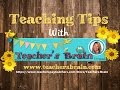 Teaching Tips from Teacher's Brain (Cindy Martin)