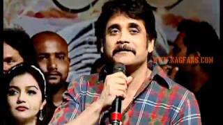 King Nagarjuna speech at 100% Love Audio release - www.nagfans.com