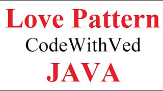 Java || Love Star Pattern || Java Programing || Full Java Program || #java #JavapatternProgram