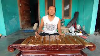 GAMELAN DEMUNG CAMPURSARI LARAS A 8 BILAH + 1 SOROK