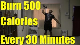 10 Minute HIIT Workout At-Home (Burn 500 calories every 30 minutes)