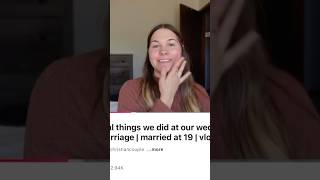 controversial things we did at our wedding/ do in our marriage! #marriedat19 #controversial #wedding