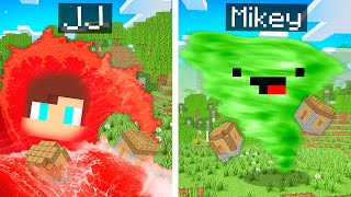 Mikey and JJ Became NATURAL DISASTERS in Minecraft Maizen