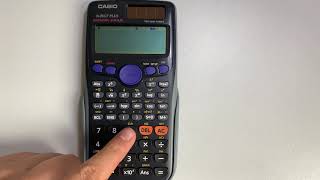 اعادة تهيئة ضبط المصنع آلة حاسبة كاسيو Casio fx