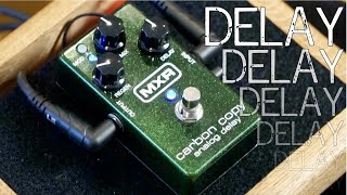 MXR M-169 Carbon Copy Demo & Review - with Strat, Les Paul & ES-335