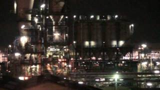 (HD) Japanese industrial area -深夜の首都高神奈川6号川崎線（2009ver.）-