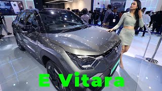 Maruti Suzuki e VITARA | Maruti's first electric SUV e VITARA unveiled | 500km range | EV Era begins