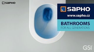 SAPHO - Systém splachování SWIRLFLUSH