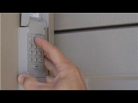 Garage Door Help : How to Reset a Garage Door Keypad Outside Garage Door Help : How to Reset a Garage Door Keypad Outside