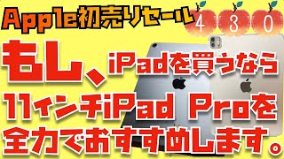 【Air VS Pro】Apple初売りセール(2024)で買うべきiPadはどれ？M2 11インチiPad ProとM1 iPad Airを比較してみた【Appleとーーーく４３０】