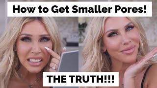 WHY YOU HAVE LARGE PORES...NO BS!  How to Really Get Smaller Pores