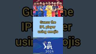 Guess the IPL player using emojis | IPL games | #shorts #gaming #ipl #tamil #csk #dhoni #srh#rcb #rr