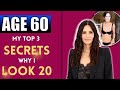 60 Year Old Woman Looks 20 Years YOUNGER | Courteney Cox's 3 Must-Have Anti-Aging Foods