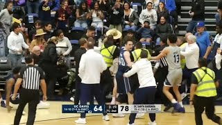 UC Davis vs UC Santa Barbara fight leads to multiple ejections