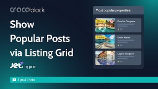 How to Display Most Popular Posts in WordPress with JetEngine Query Builder