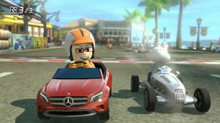 Wii U - Mario Kart 8: Miiverse Tom & Amy Play New DLC