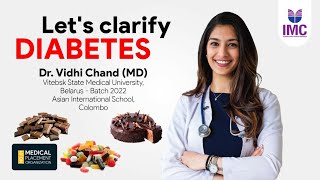 Dr Vidhi Chand on world diabetic day