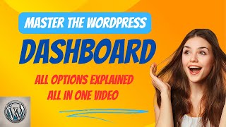 WordPress Dashboard Tutorial for Beginners | Full Tutorial 2024