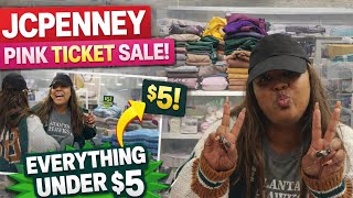 JCPenney Pink Ticket Sale 🔥 EVERYTHING Under $5?!