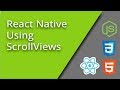 React Native - ScrollViews - Episode 9