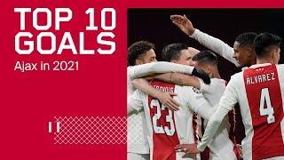 TOP 10 GOALS - Ajax in 2021 | Antony, Haller & More