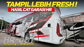 HASIL KARYA GARASI PO. HARYANTO RUBAH TAMPILAN LEBIH FRESH‼️LIVERY TERBARU HASIL CAT GARASI BOYOLALI