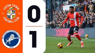 Luton 0-1 Millwall | Highlights