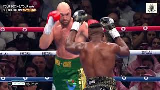 Tyson Fury  vs.  Francis Ngannou  | Boxing Fight HIGHLIGHTS #boxing #fury #tysonfury #combat