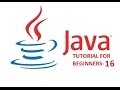 Java Beginners Tutorial- 16: Passing Parameters to Methods