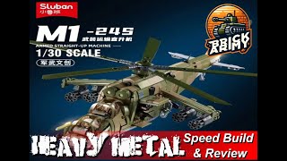 Heavy Metal! The Sluban MI24, Speed Build \u0026 Review