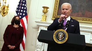 Biden and Harris suffer 'cringeworthy' moments over the weekend