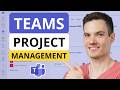 Microsoft Teams Project Management Tutorial | Track & Manage Projects Step-by-Step
