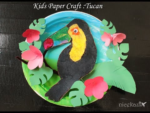 Kids Paper Craft Toucan: Fun craft for kids Kids Paper Craft Toucan: Fun craft for kids