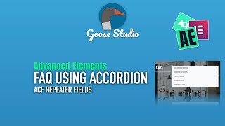 FAQ using Accordion - Advanced Elements - Elementor