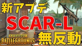 新アプデ後のSCAR-Lがほぼ無反動で最強すぎる-PUBG【EXAM】