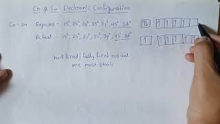 Cr and Cu electronic configuration|| Why chromium and copper have exceptional case??