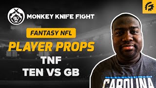 NFL MONKEY KNIFE FIGHT PLAYER PROPS TODAY (TEN vs GB)
