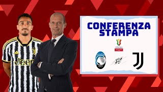 Conferenza stampa Allegri & Danilo || Finale di Coppa Italia