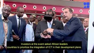 WATCH AS ROBOT DELIVERS A SPEECH AT THE TRANSFORM AFRICA SUMMIT 2019
