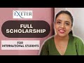 How I got FULL SCHOLARSHIP to study in UK | Global Excellence Scholarship at University of Exeter