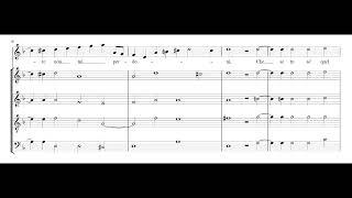 LUZZASCO LUZZASCHI: Ch'io non t'ami cor mio (Consort Arrangement) PDF SCORE