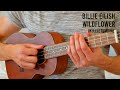 Billie Eilish - WILDFLOWER EASY Ukulele Tutorial With Chords / Lyrics